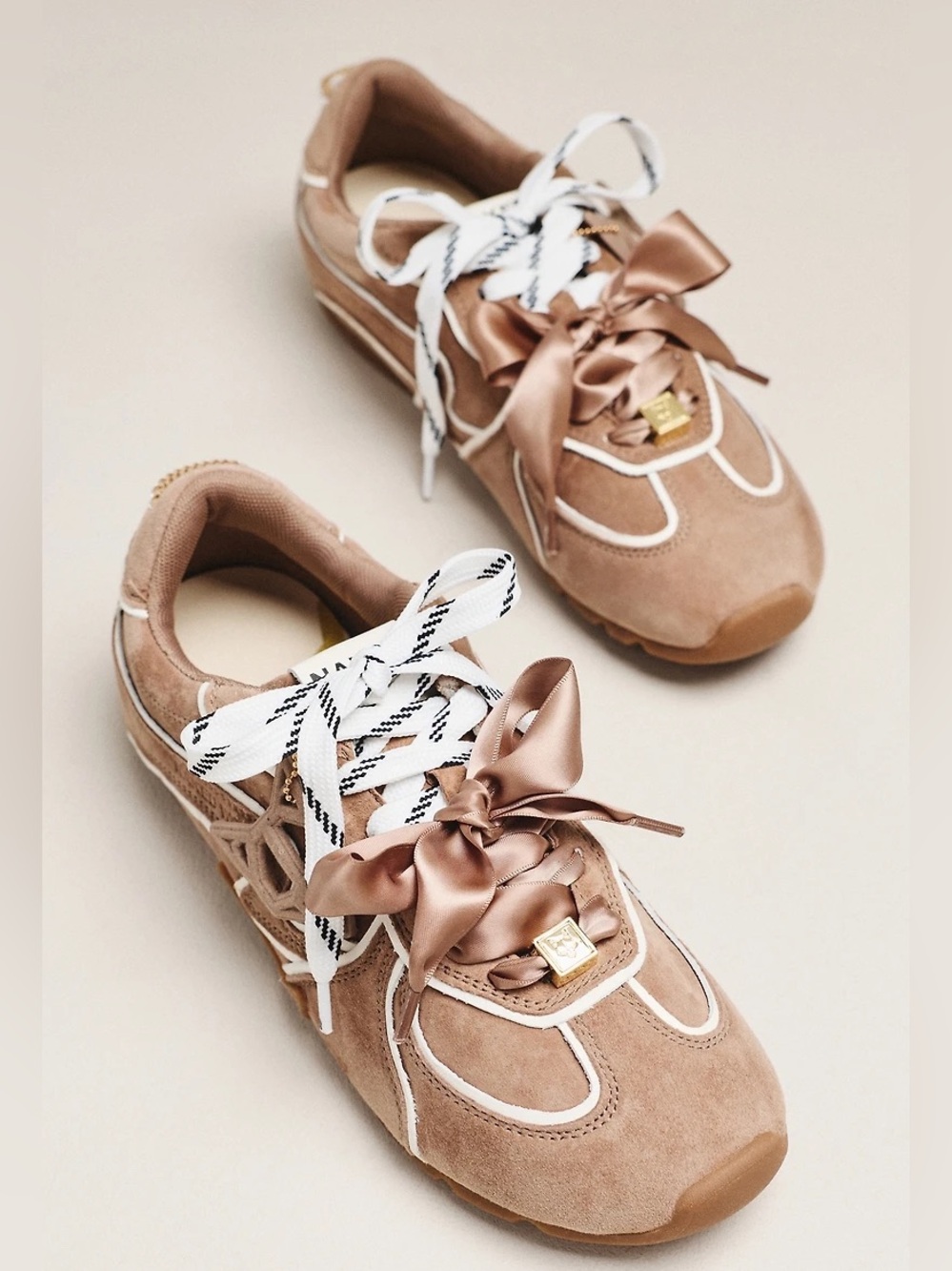 Naked Wolfe Adored Suede Sneakers